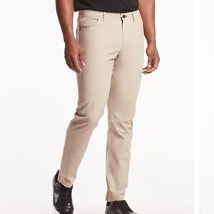 NEW Public Rec Dealmaker 5-Pocket Taupe Performance Pants Size 38